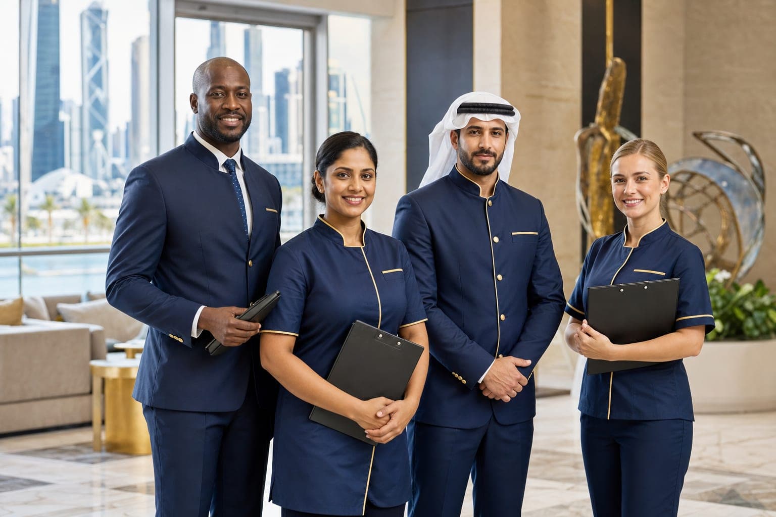 Sankofa Global professional services team in Qatar